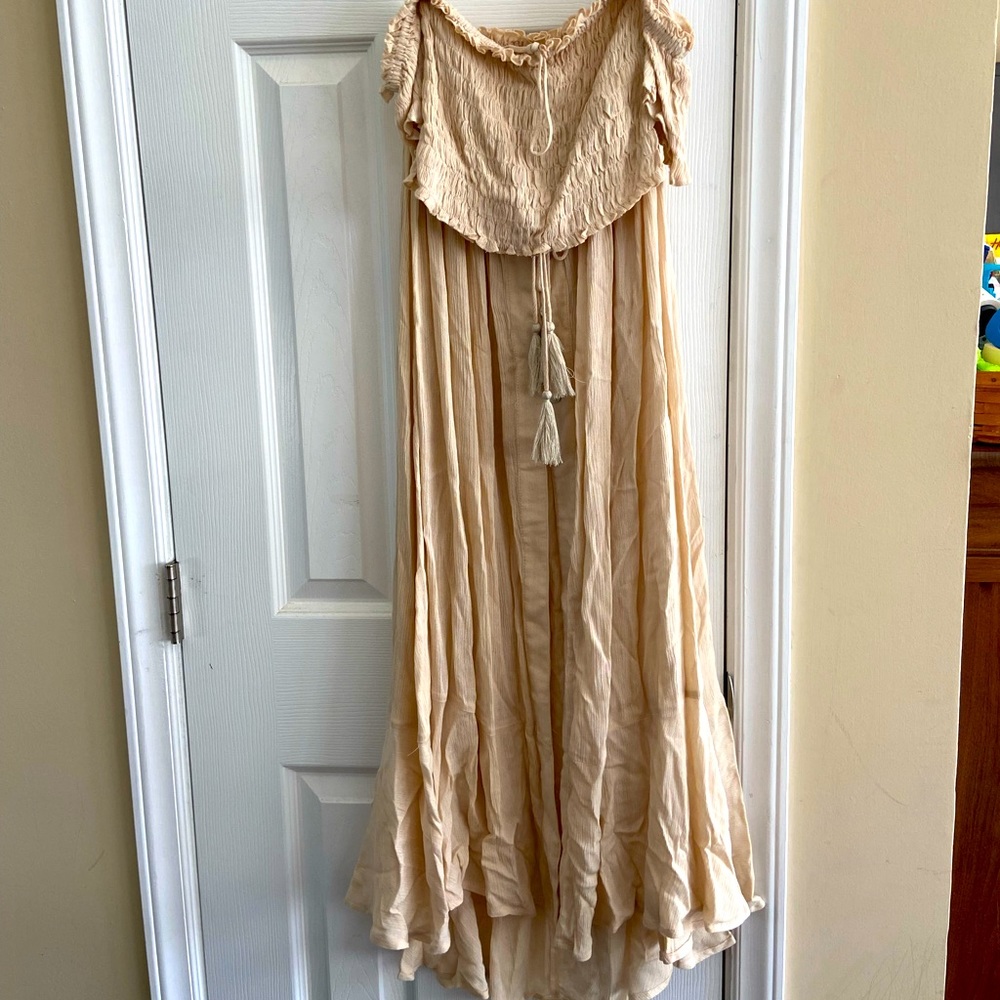 Bohemian beach set (top and skirt)